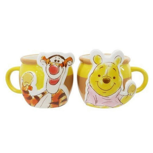Tokyo Disney 东京迪斯尼 pooh与小伙伴 对杯（size：都是200ml）