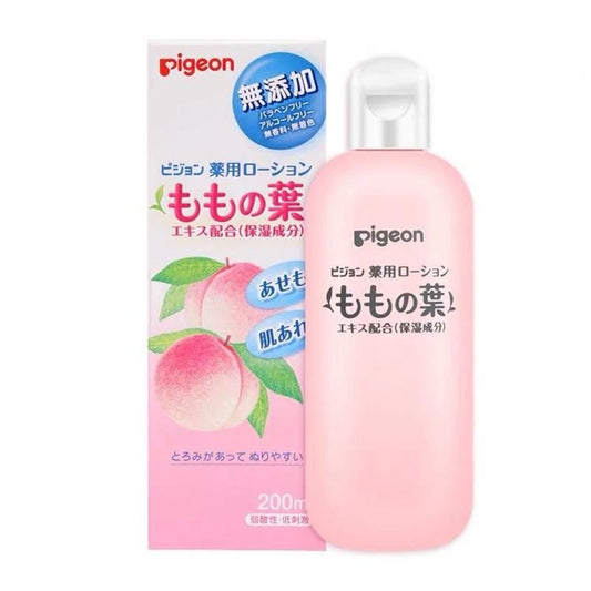 日本 贝亲Pigeon 儿童保湿无添加护肤露 桃子水 200ml