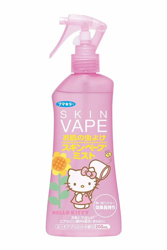 日本VAPE未来 防蚊驱蚊水液喷雾剂 200ml 儿童孕妇可用 粉瓶蜜桃香
