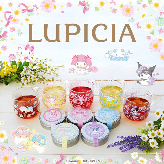 日本三丽鸥 lupicia联名合作款 茶杯茶叶礼盒