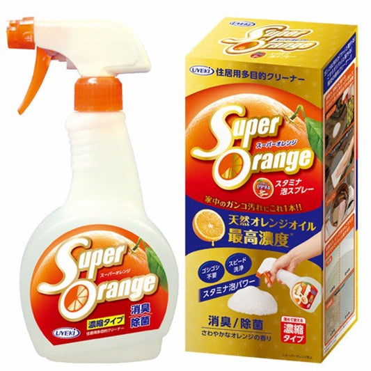 日本UYEKI Super Orange 柑橘系列 家庭強效萬用清潔噴霧 (480ml)
