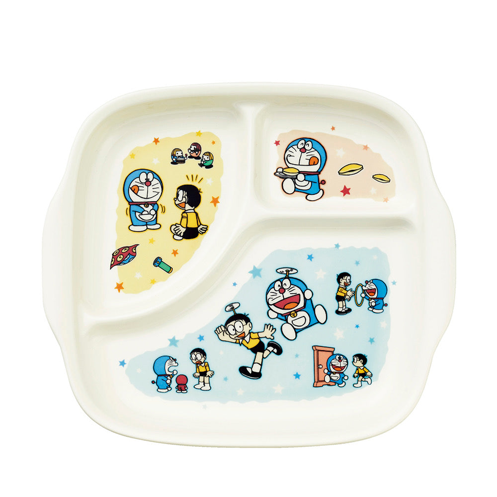 日本DORAEMON 哆啦A梦未来百货店 儿童餐盘 陶瓷制 23CM