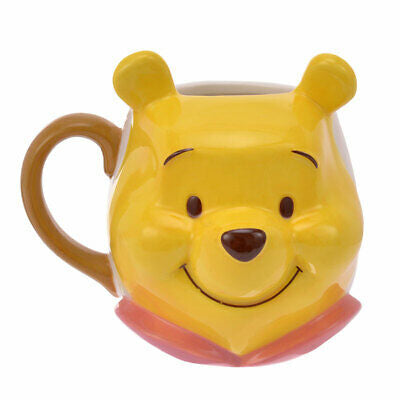 Tokyo Disney 东京迪斯尼 pooh大脸杯 350ml 洋食器 陶器