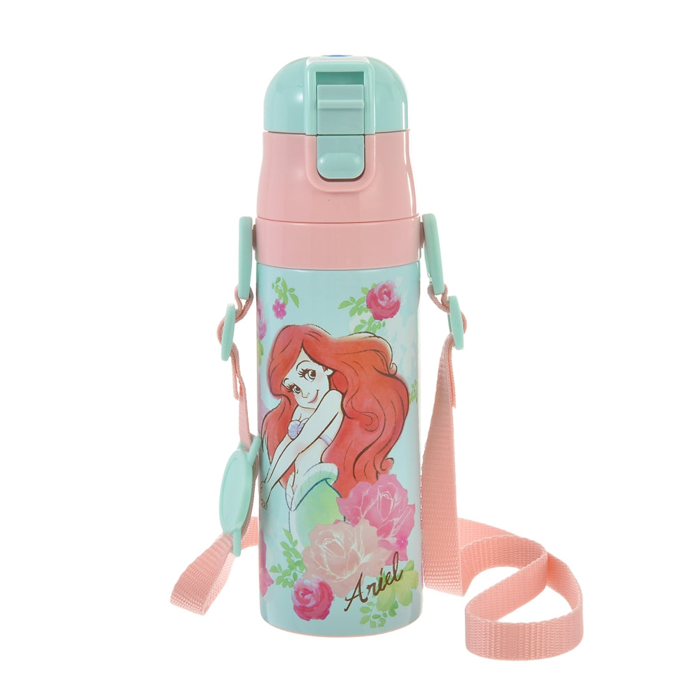 Tokyo Disney 东京迪斯尼 不锈钢水壶 保冷专用 美人鱼公主470ml 适合6岁+