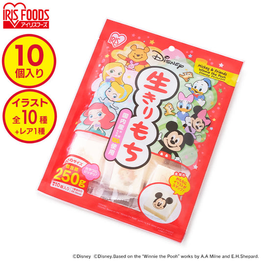 日本IRIS FOODS 生切年糕块 迪士尼米奇 10片 250G