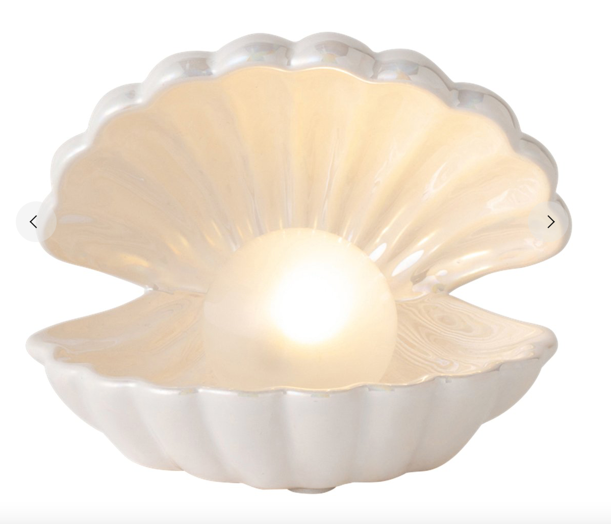 日本Francfranc Shell Lamp Small Table Light 贝壳灯