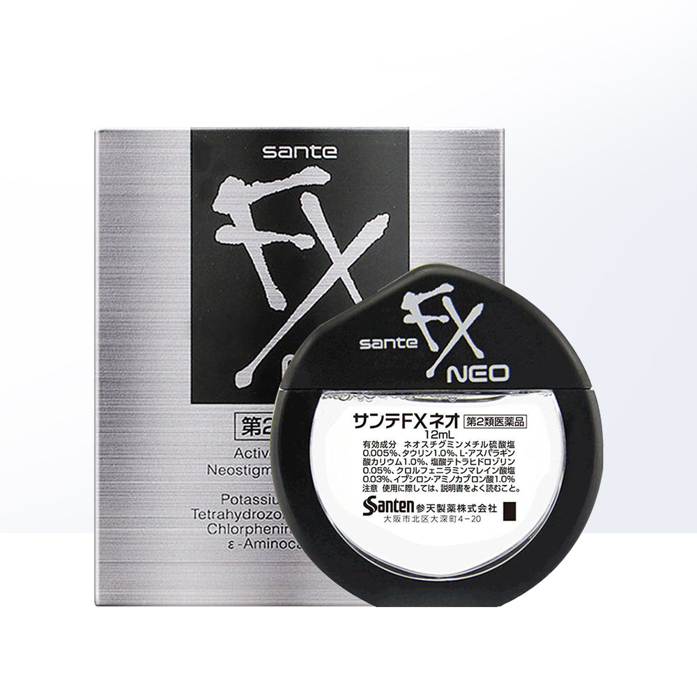 日本参天 FX NEO小银 超凉舒缓解疲劳眼药水 12ml