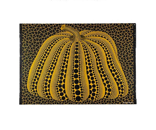 日本 草间弥生YAYOI KUSAMA限定南瓜波点裂纹拼图 1000pcs 51cmX73.5cm