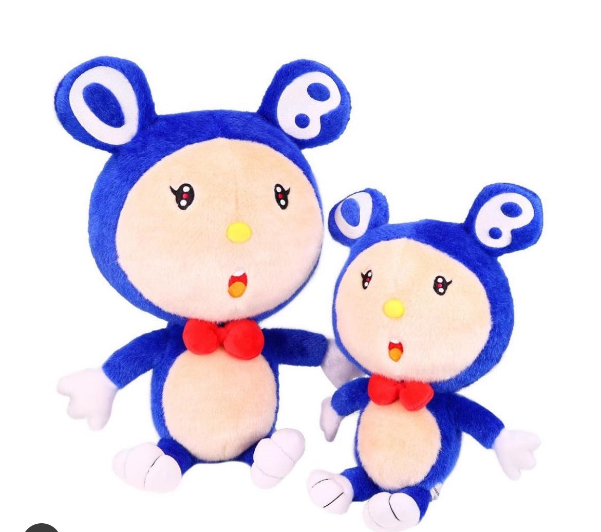 村上隆Takashi Murakami 熊猫玩偶蓝 SEATED MR. DOB PLUSH DOLL (BLUE)