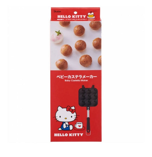 日本skater hello kitty图案 章鱼小丸子/小蛋糕铝合金磨具 重635g
