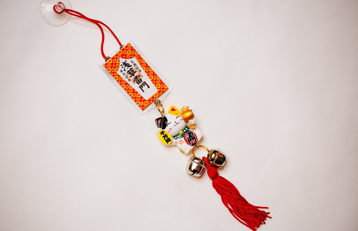 东京浅草寺御守Japanese Omamori for safety 车挂件保平安 招财猫