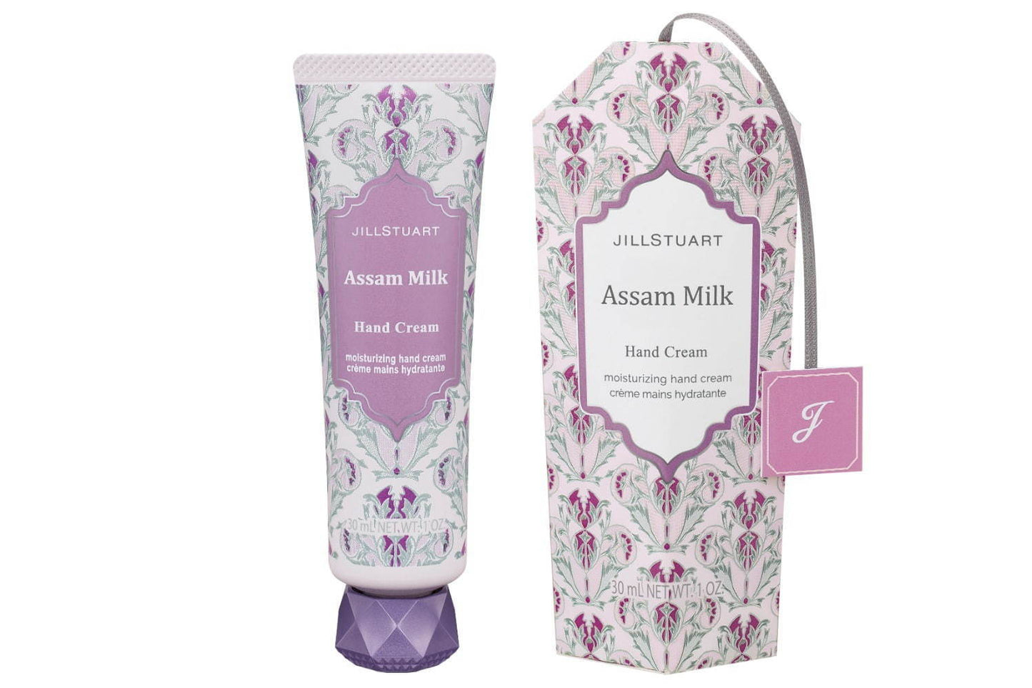 日本JILL STUART 便携式茶香护手霜 30g Earl Grey White Floral /Assam Milk