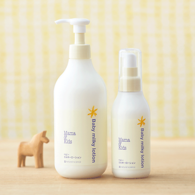 日本 Mama & Kids Milky Lotion 婴儿滋润保湿乳液 150ml/380ml