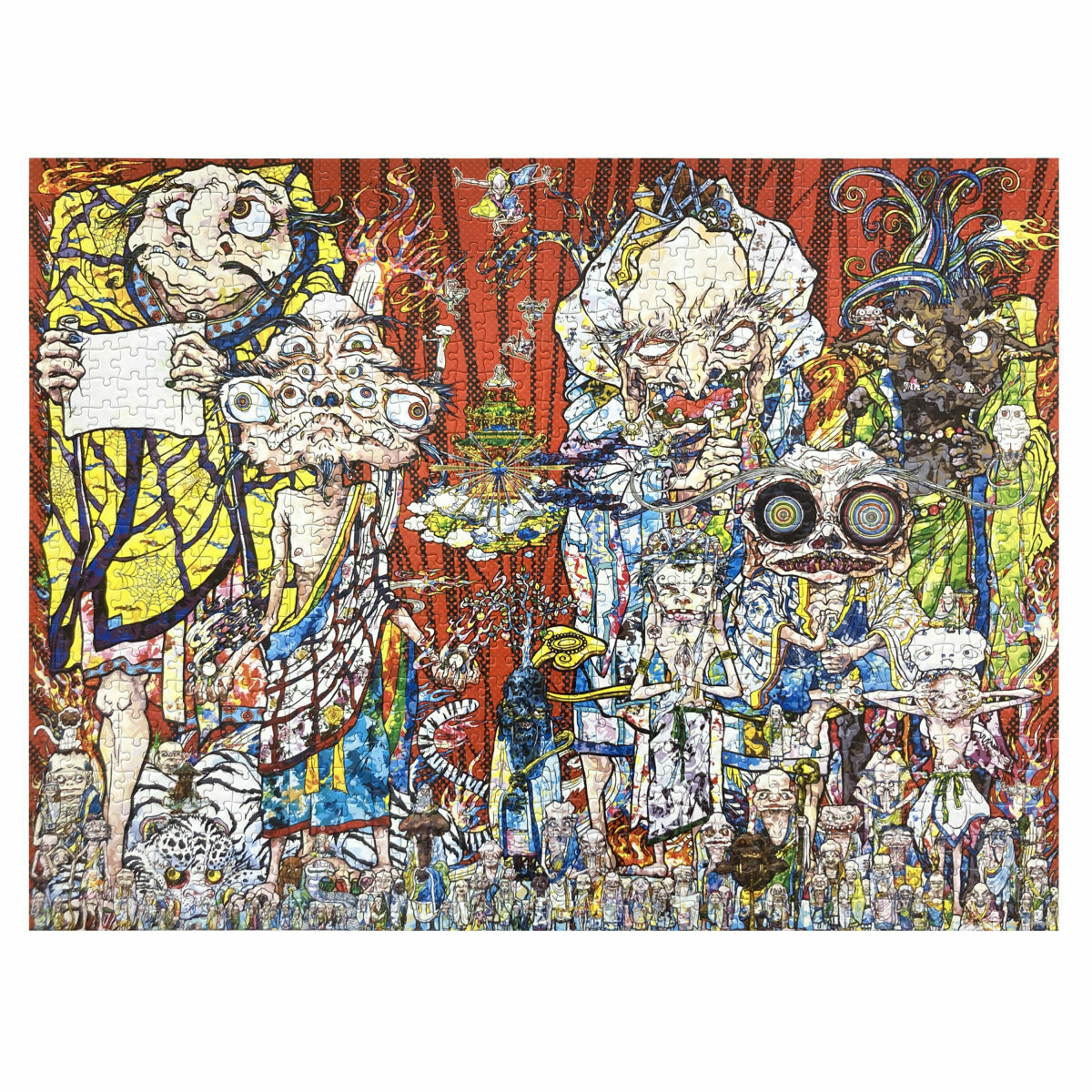 村上隆Takashi Murakami 拼图900片 size ：51cmX68cm  ISLE OF THE DEAD